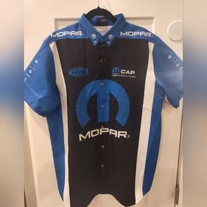 Mopar Button Up Shirt Large
